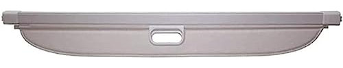PAKJEL für Jeep Renegade 2016 2017 2018 2019 Auto Laderaumabdeckung Kofferraumabdeckung Rollo Einziehbare Kofferraum Schutz Abdeckung Cargo Cover,Autozubehör.,B-Beige
