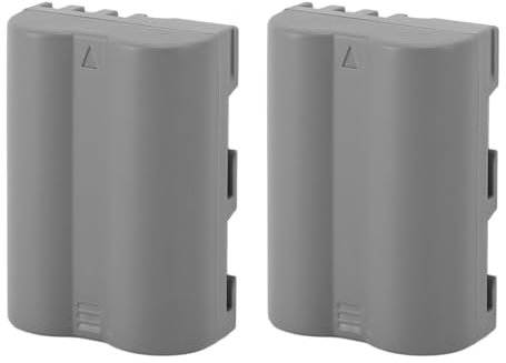 Batterie D'appareil Photo 2 Pièces, Remplacement de Batterie au Lithium-ION Haute capacité 2750 MAh pour Nikon D50 D70 D70s D80 D90 D100 D200 D300 D300s D700 Accessoires
