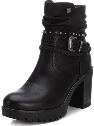 REFRESH 172249, Stivali da Motocicletta Donna, Nero, 37 EU