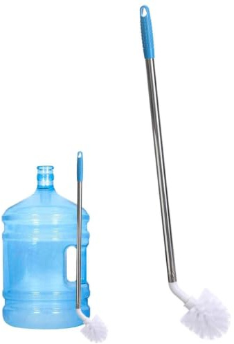Lange Flaschenbürste, Reinigungsbürste für Wasserflaschen, 61 cm, Ballonbürste mit langem Griff, Wasserflaschenbürsten für die Reinigung von Plas-Tic-Ball, Eimerbürste, Wasserspender,