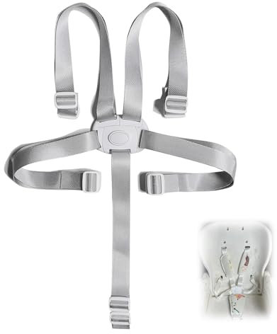 Gurt Sicherheitsgurt, Hochstuhl-Sicherheitsgurte Sicherheitsgurt für Kinderwagen Kinderschutzgurt Universal Ersatz-Sicherheitsgurte Verstellbare für Baby Kindersitz Kinderwagen Kinder Buggy (Set A)