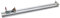 Système de rail de guidage pour scie circulaire électrique 80/100/120 cm – Bord de serrage droit pour le travail du bois