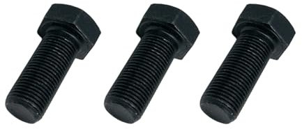 Lot de 3 boulons de lame 018-6020-00 pour lames de tondeuse Bad Boy de 152,4 cm | 1,5 cm - 45,7 x 3,8 cm - Boulons hexagonaux GR 8 pour ZT, CZT, MZ, Outlaw, Magnum, Maverik