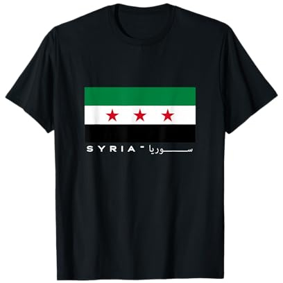 Syria Flag Syria Is Free T-Shirt