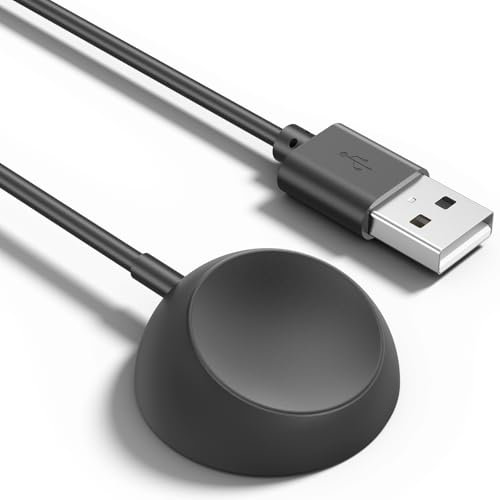 Vancle Caricatore per Samsung Galaxy Watch 7 40 mm 44 mm / Galaxy Watch FE 40 mm / Watch Ultra 47 mm cavo di ricarica USB 1 m, cavo di ricarica veloce, ricarica magnetica migliorata