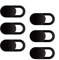 COOLOO Webcam Cover, [Pack de 6], Tapa Webcam Slider Diseño Ultra Fino Compatible PC, MacBook Pro, iMac, Ordenador, iPad, Smartphoney Más, Strong, Adhensive, Proteger, Su Privacidad y Seguridad