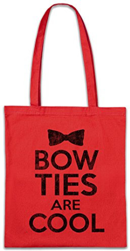 Urban Backwoods Bow Ties Are Cool Hipster Bag Beutel Stofftasche Einkaufstasche
