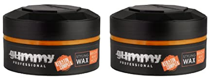 Fonex Gummy Styling Wax Bright Finish Glanz 150ml Haarwachs Haarwax Stylingwachs Stylingwax (2 Stück)