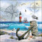 20 Servietten Momente am Meer | Anker | Möwe | Strand | maritim 33x33cm