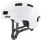uvex City 4 - Leichter City-Helm für Damen und Herren - individuelle Größenanpassung - inkl. LED-Licht - White matt - 58-61 cm