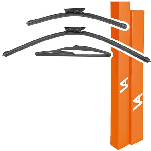 VIA ALBION® Wischerblätter für: Citroen DS3 & C3 Picasso – 2010–2016 – Scheibenwischer und Heckscheibenwischer