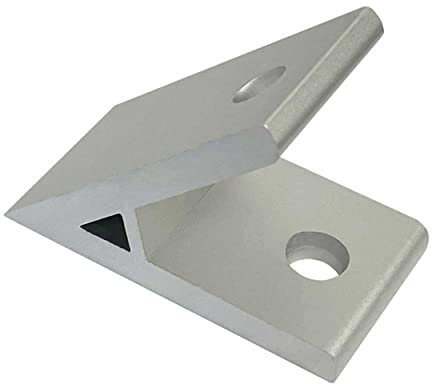 SCHMIDT systemprofile Innenwinkel 45 Grad 59x59x32mm Aluminium Winkel Verbinder Aluprofil-Zubehör