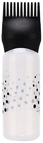 Tinte para el cabello - Champú colorante con aplicador y peine, 170 ml, ecológico, para uso profesional y doméstico, disponible en negro, azul y rojo rosa