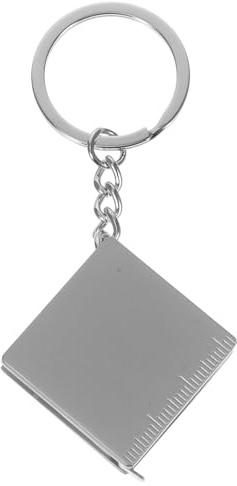 Alipis Mini Maßband Schlüsselanhänger 1M Einziehbares Metall Bandmaß Mit Stabiler Schiebeverriegelung Tragbares Maßband Für Heimgebrauch Outdoor Heimwerker Und Partys