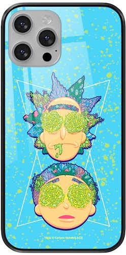 ERT GROUP Apple iPhone 13 Pro Original Licensed Rick and Morty Rick & Morty Pattern 023 Tempered Glass Protective Case Cover