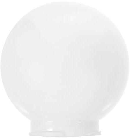 Veemoon Acrylic Globe Lamp Shade Ball Lampshade Opal Sphere Shade Post Lamp Shade Outdoor Ceiling Fan Light Covers Replacement Light Fixtures Shades for Pendant Light Wall Lamp
