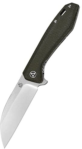 Battle-Merchant QSP Knife QSP Pelican Einhandmesser mit CPM S35VN Stahl und Micartagriff