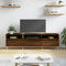 FIRBNUS TV-Schrank Braun 150x30x44,5 cm Holzwerkstoff Fernseh Sideboard Lowboard Holz TV Board Fernsehschrank TV Cabinet TV Unterschrank TV Schrank Holz Living Room Furniture Sideboard Holz