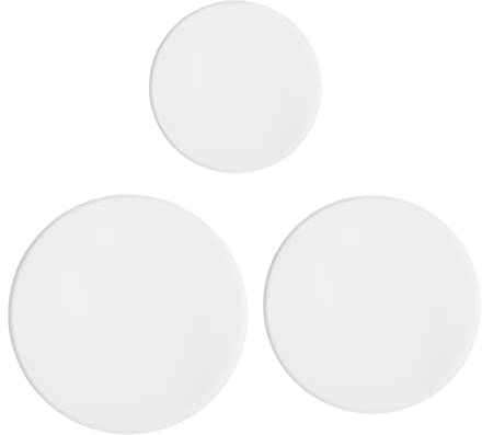 PartyKindom 3stücke Transparentes Acryl-displaybrett Für Fotografie Kosmetik-Foto-Requisiten Runde Hintergründe Für Kreative Projekte Und Professionelle Aufnahmen