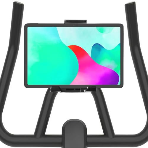 Tablet Halterung Fahrrad Crosstrainer Heimtrainer Universell kompatibel mit Allen Tablet- und Lenkergrößen Schnelle und sichere Installation