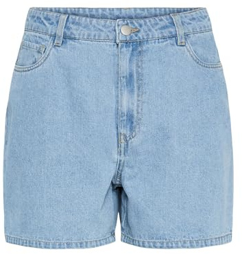 PIECES Female Jeansshorts PCABBI MW | Denim shorts