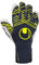 uhlsport Fußball Torwarthandschuhe Prediction Absolutgrip Skin Cut, 8.5, Marine/weiß/Fluo gelb
