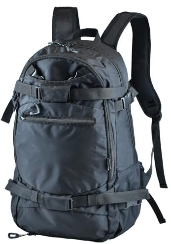 AUMTISC Skirucksack, 25 L leichter Snowboard Rucksack, Trinkrucksack zum Skifahren, Snowboarden, Wandern, Reisen