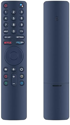TRUCKON New XMRM-010 Voice Controlled Replacement Remote Control Suitable for Xiaomi MI TV 4S 4A Series Android Smart TV L65M5-5ASP L65M5-5SIN L32M5-5ASP L43M5-5ASP L55M5-5ASP L55MS-5A L55M6-6AEU
