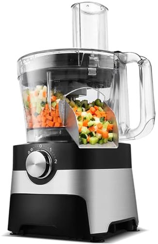Tritatutto Elettrico per Verdure, Tritatutto Commerciale per Carne macinata da 600 W, Tritatutto per Verdure, Tritatutto Automatico per cipolle e Patate, Robot da Cucina, Macchina