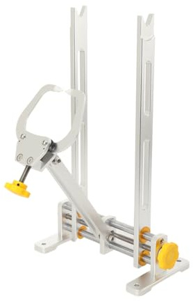 TABODD Zentrierständer Fahrrad für 16-29 Zoll, Fahrrad-Rad-Zentrierständer Zentrierständer Fahrradfelge Verstellbare Radbreite 46-195mm mit Zubehörstab Reparaturständer Korrekturständer für Fahrrad