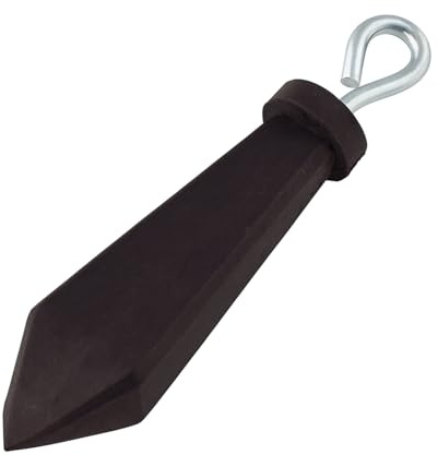 Xcel Home 2X Rubber Pull Chain Handle | WC Cistern Flush Handle with Hook | Pull Only Replacement for Broken or Worn Flush Chains | Rubber Handle with Hook for WC Cistern Pull Chain