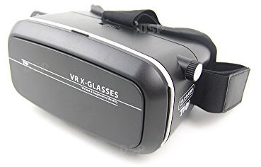 NCCDSP VR X-Glasses 3D Videobrille für Smartphone (Android) - Schwarz