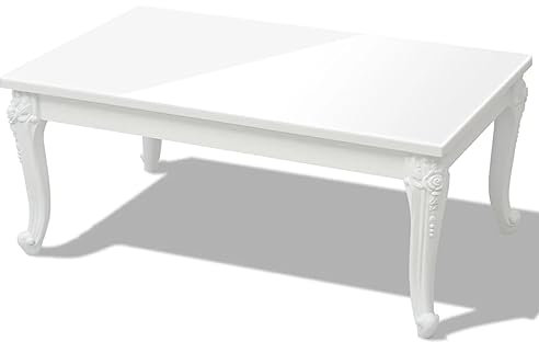 vidaXL Hochglanz Couchtisch Beistelltisch Kaffeetisch Wohnzimmer 100x60x42 cm