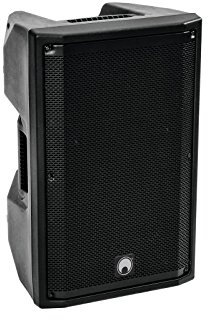 Omnitronic XKB-212A 2-Wege Lautsprecher, aktiv, DSP | Aktive Box mit 12 Woofer, 1,35 Treiber, LF: 300 W RMS, HF: 60 W RMS | Aktives 12/2-Fullrange-System für mobile Live- und DJ-Anwendungen
