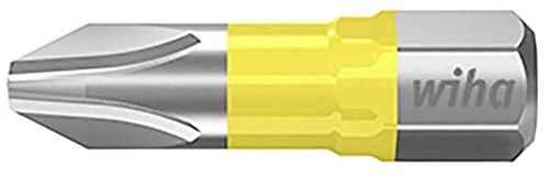 Wiha Bits, Y-Bit PH2, 25 mm, 5 Stück in einer Box, für das Verschrauben von Schrauben in Y-Form