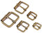 swpeet 50 PCS sortiert D-Ring aus Metall halbrund D Ring für Hardware Staubbeutel Ring Hand DIY Zubehör – 1/5,1 cm, 5/20,3 cm, 3/10,2 cm, 2,5 cm, 5/10,2 cm RollerBuckles- Bronze-50