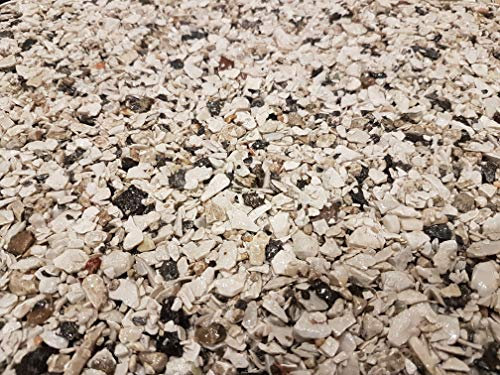 Tapis en pierre marbrée pour 2 m² l (25 kg de marbre) + 1,5 kg de liant Grigio Perla Venato
