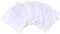 HOULIFE 6 Stücke Weiß Taschentücher Handkerchief Baumwolle Damen Weich mit Spitzen für Hochzeit und Alltagsgebrauch
