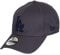 New Era Los Angeles Dodgers MLB League Essential Grey 9Forty Adjustable Cap - One-Size
