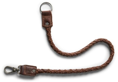 Hide & Drink, Ledergeflecht Biker Kette/Schlüsselband/Schlüsselanhänger/Portemonnaie Kette/Zubehör/Motorräder/Vintage, handgefertigt inkl. 101 Jahre Garantie :: Bourbon Brown