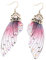 Holibanna Schmetterlingsflügel Ohrringe Lange Märchen Schmetterling Braut Ohrringe Phantasie Frauen Accessoires (Bronze)
