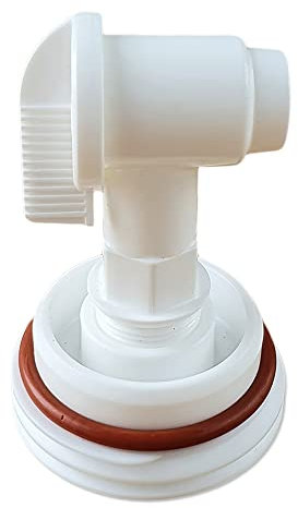 kanister-vertrieb® Fasshahn Zapfhahn Auslaufhahn 3/4 Zoll passend für Spundfässer mit 70 x 6 Spundstopfen