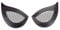 mlnyitus [Homecoming Lenses] diy eyes kits Raimi Mask Lenses Cosplay for Spider-Man Superhero Costumes Mask Halloween Party eye kit