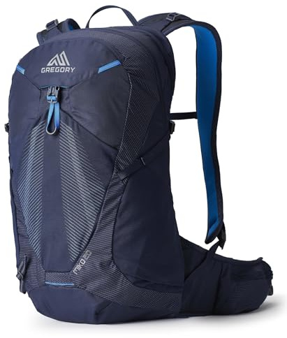 Gregory M Miko 20 Plus Blau - Leichter komfortabler Herren Alpin Rucksack, 20l, Größe 20l - Farbe Volt Blue