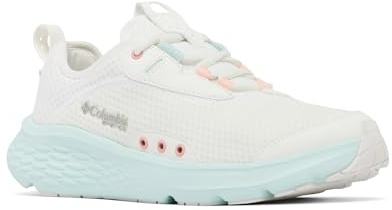 Columbia Womens PFG Castback Non Slip Boat Shoe, Sea Salt/ICY Morn, 7
