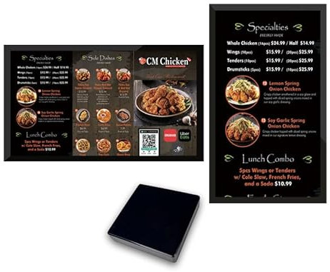 Luzn YM06 Digital Signage Player Box 2+16G Nicht-Abonnement CMS Werbung Mediaplayer für TV Restaurant Menü Display Box