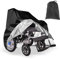Trintion Wheel Chair Cover Mobility Scooter Storage Protection Cover 210D Oxford Heavy Duty Waterproof Outdoor Rain Cover with Elastic Band Resist Snow Rain Sun Wind Dust 40 x 126 x 109 cm