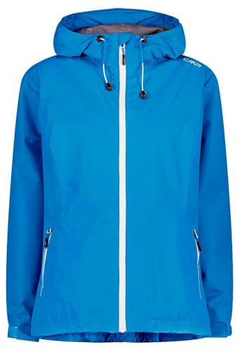 CMP Damen Feste Kapuze Reißfeste Regenjacke, Provence, 46
