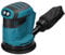 HUIOP 125mm Brush Motor Orbital Sander Grinder Car Polisher Waxing Polishing Grinding Sanding Machine 3 Speed for Makita 18V Battery