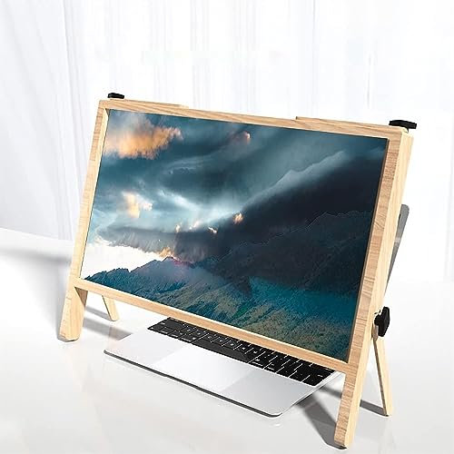 Tablet PC Lupe Bildschirm Vergrößerung 3D HD Laptop Bildschirm Lupe, Laptop Bildschirm Vergrößerung Kompatibel mit Leselupe